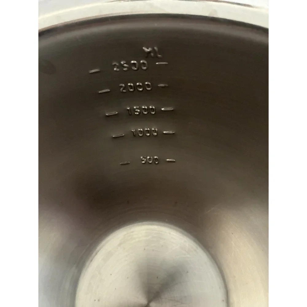 Mixing Bowl Set Nesting‎ Measuring Bowls Stainless Steel 1/1.5/2.5 qt